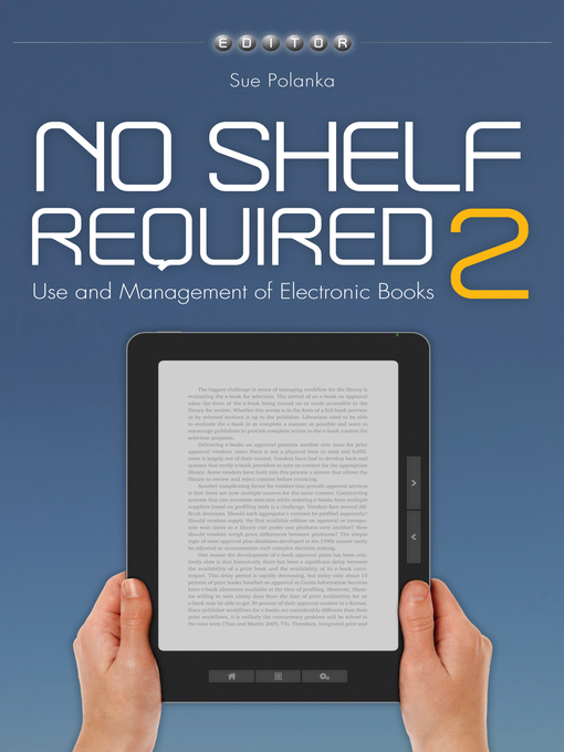 Title details for No Shelf Required 2 by Sue Polanka - Available